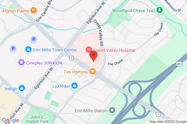 Credit Valley Hospital, Peel Regional Cancer Centre, Radiation Therapy