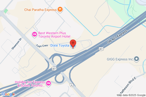 Dixie Toyota, Parts
