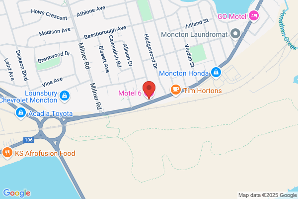 Motel 6 Moncton, NB