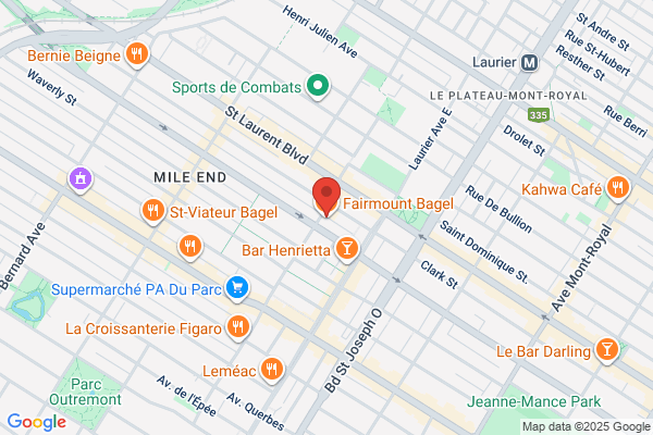 Fairmount Bagel Bakery Inc