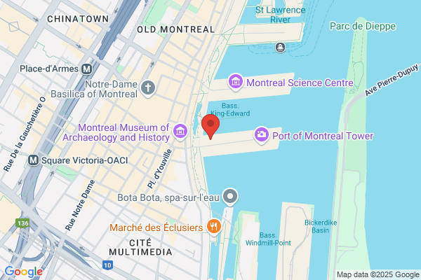 Croisieres A M L Inc, Reservations-Renseignements