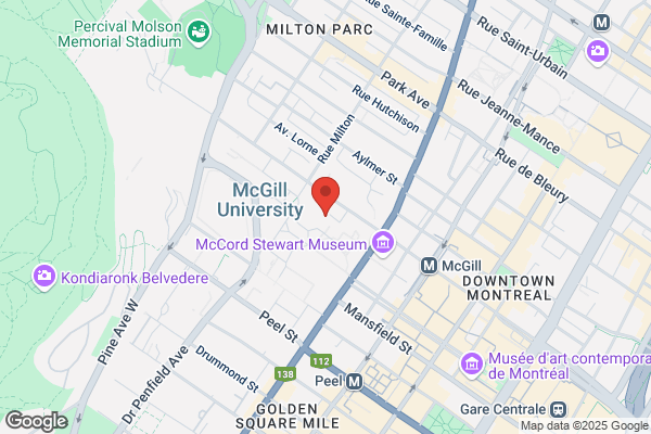 McGill University, Faculties Departments Institute and Schools, Engineering, Architecture