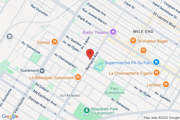 Nettoyeur Daoust, Succursales