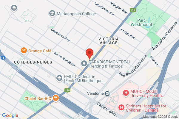 Laboratoires Diagnostiques LDS, Succursales Montreal, Centre Medical Westmount