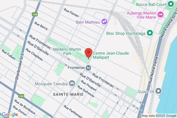 Montreal, Ville-Marie, Culture-Sports-Loisirs, Centres Des Loisirs, Jean-Claude-Malepart