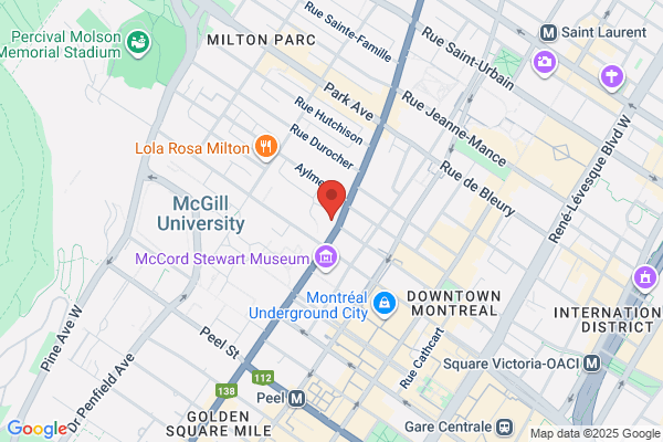 McGill University, Faculties Departments Institute and Schools, Music, Box Office Pollack Concert Hall