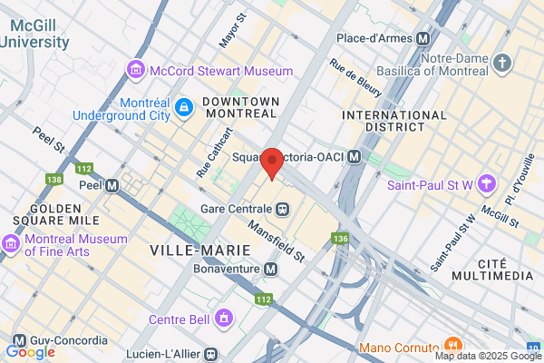 Stationnement Indigo Montreal M17904 - Hotel Fairmont Queen Elizabeth