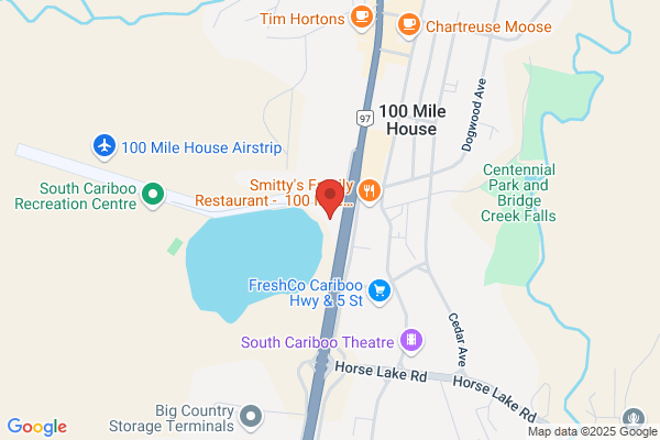 100 Mile House District of, Visitors Info Centre