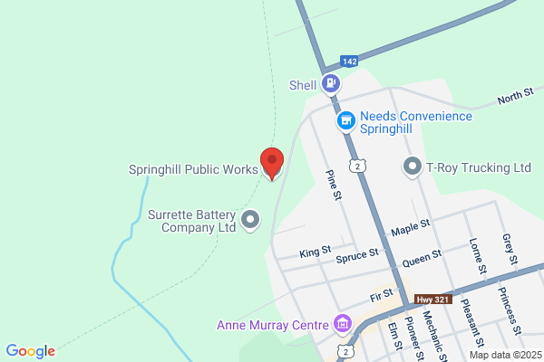Town of Springhill, Transportation Department