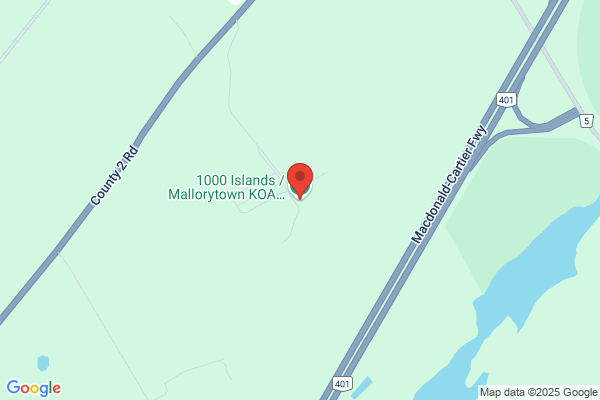 1000 Islands / Mallorytown KOA Holiday