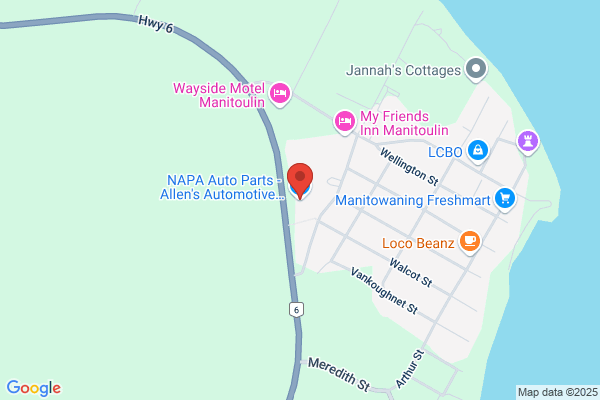 NAPA Auto Parts - Allen's Automotive Group (Manitoulin) Inc.