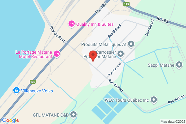 Carrefour Industriel De Matane Inc Loc Bur & Entrepo