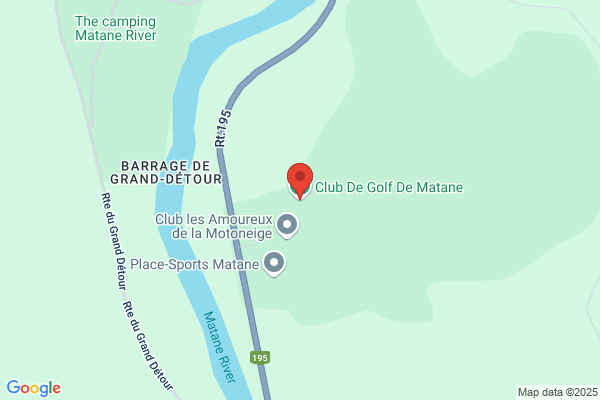 Club De Golf De Matane Inc, Restaurant
