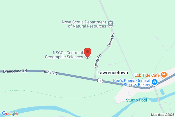 Nova Scotia Community College, Administration and Finance, Centre of Geographic Sciences-Middleton