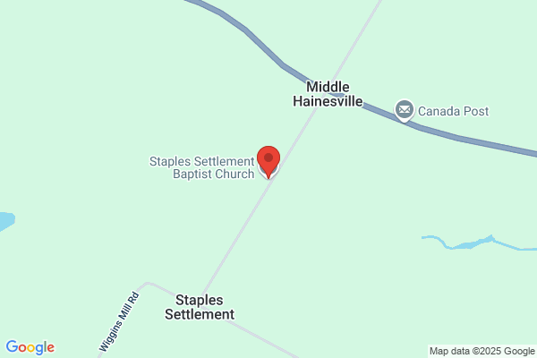 Staples Settlement Baptist Church