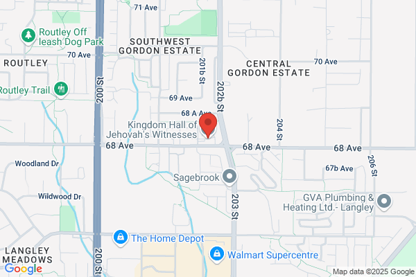 Jehovah's Witnesses, Congregations & Kingdom Halls, Langley, Cloverdale East-Walnut Grove