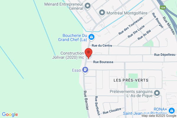 Construction Jolivar Inc, Bureau Des Ventes