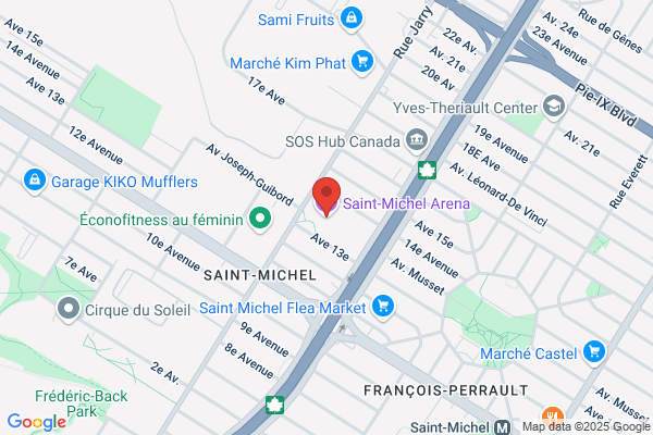 Montreal, Villeray-Saint-Michel-Parc-Extension, Culture-Sports-Recreation, Arenas, Saint-Michel