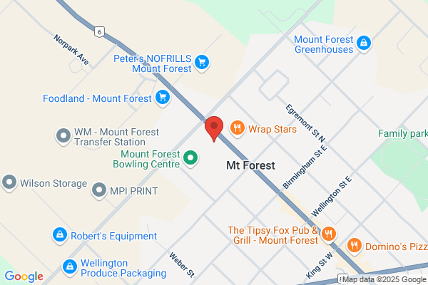 Mount Forest Fire, Business Office