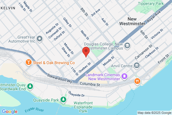 Jehovah's Witnesses, Congregations & Kingdom Halls, New Westminster, Columbia-Edmonds-Mandarin East-McBride