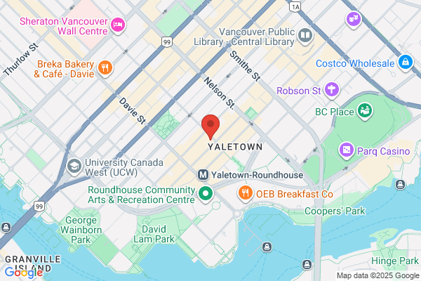 Milestone's Restaurant, Locations, Vancouver, Downtown, Yaletown