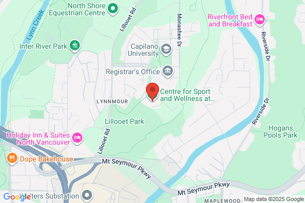 Capilano College, Sportsplex, Information