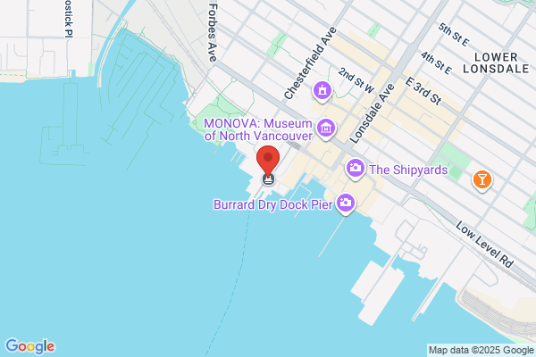 Greyhound Canada, Passenger & Courier Express, Counter Service Locations, North Vancouver, Courier Only