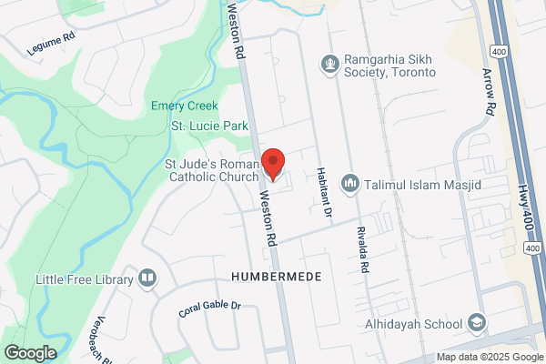 Archdiocese of Toronto, West, St Jude