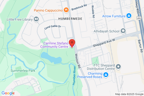 Community Centres, North District, Humber/Sheppard