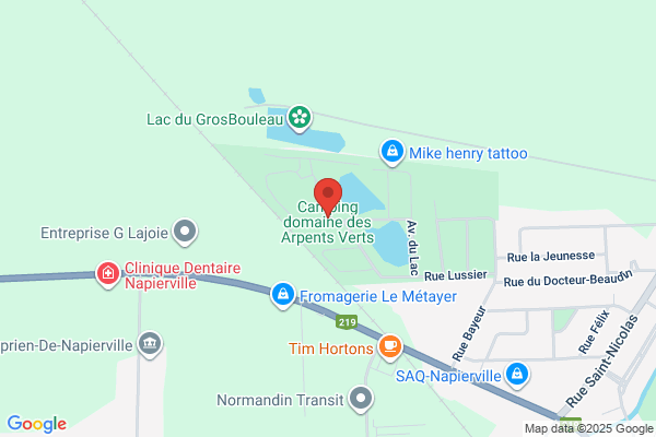 Camping Domaine des Arpents Verts