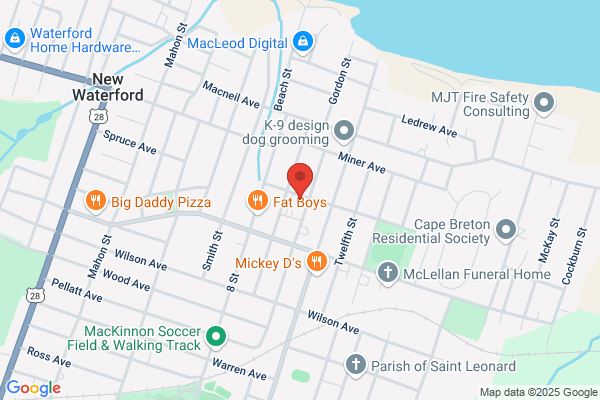 Cape Breton Regional Municipality, Fire Services, Departments, New Waterford