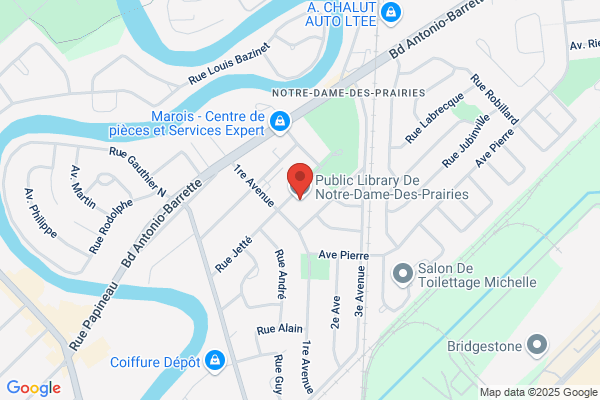 Notre-Dame-Des-Prairies, Bibliotheque