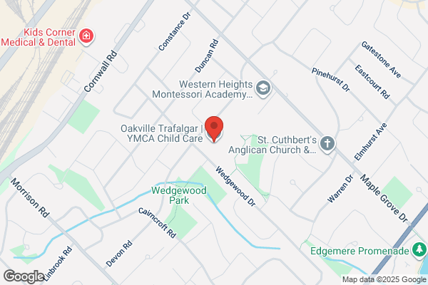 YMCA of Oakville, Child Care Centres