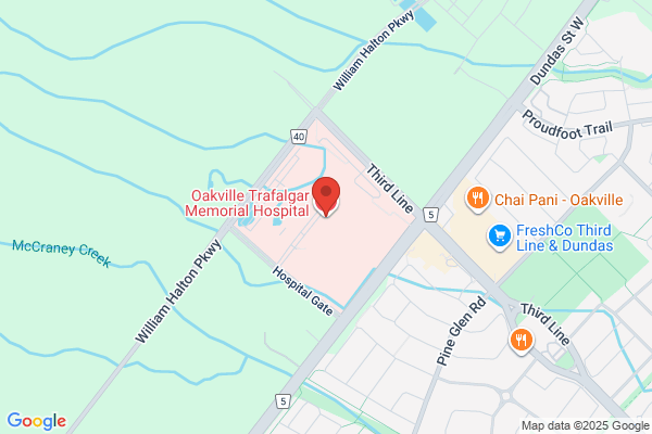 Halton Healthcare Services, Oakville Trafalgar Memorial Hospital Site