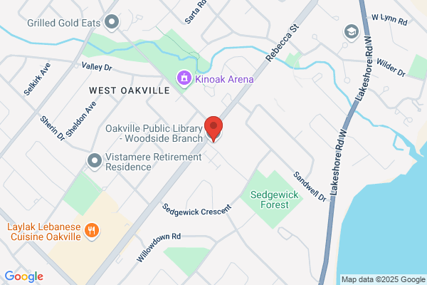 Libraries, Oakville (Town of), Libraries (Public), Woodside Branch Library