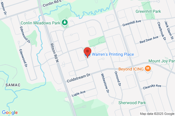 Warren's Printing Place Inc