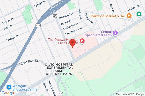 Hopital D'ottawa, Campus Civic, Clinique Parkdale-Campus Civic-Reception