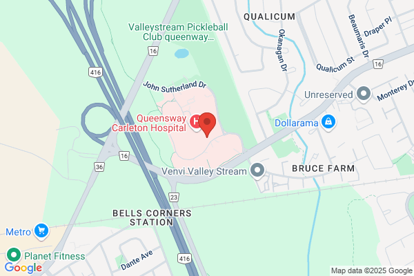 Queensway-Carleton Hospital, Foundation