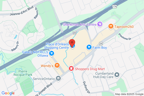 Rogers Wireless, Store Locations, Ottawa