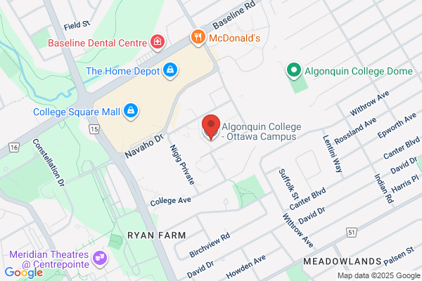 Algonquin College of Applied Arts and Technology, Restaurant International
