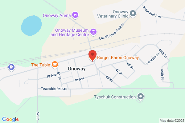 Burger Baron Onoway
