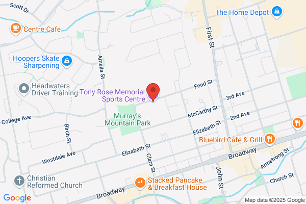 Arenas and Ice Rinks, Orangeville (Town of), Tony Rose Memorial Sports Centre