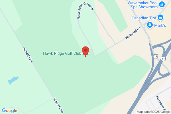 Hawk Ridge Golf & Country Club, Pro Shop