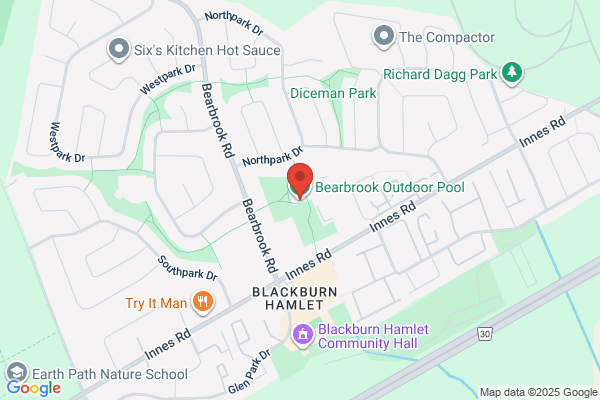 Pools, City of Ottawa, Outdoor Pools (Seasonal), Bearbrook