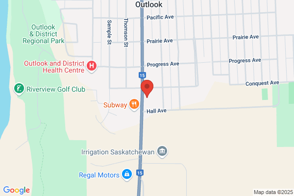 Outlook Esso, Service Dept