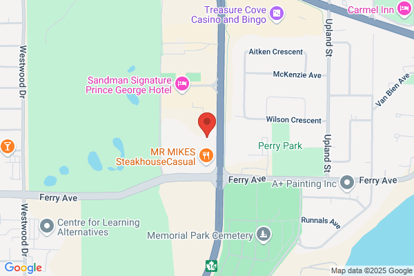 British Columbia Automobile Assn, PR George Sales Centre, Travel Agency