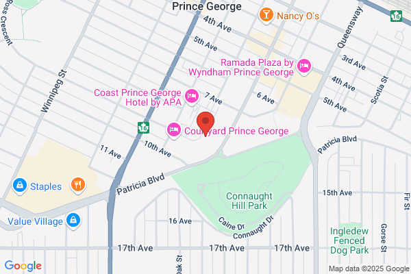 Prince George City of, City Hall, Leisure Services Dept, Civic Centre