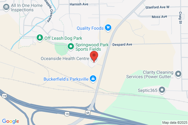 Vancouver Island Health Authority, Mental Health & Addiction Services, Alcohol and Drug Clinics, Parksville