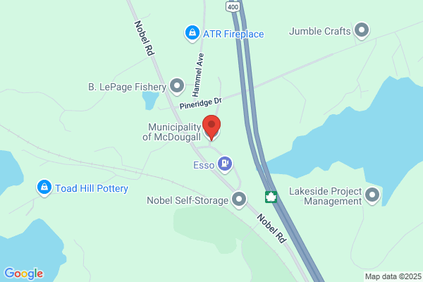 Municipal Government Services Continued, McDougall, Bell Lake Beach Ofc