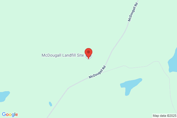 Municipal Government Services Continued, McDougall, Landfill Site